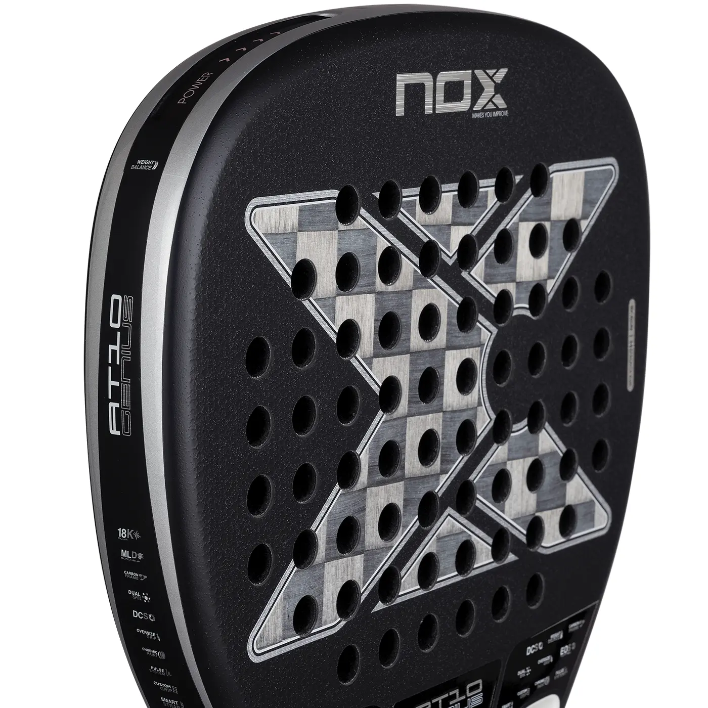 Pala Padel NOX AT10 Genius Attack 18K Agustin Tapia 2026 - Imagen 9
