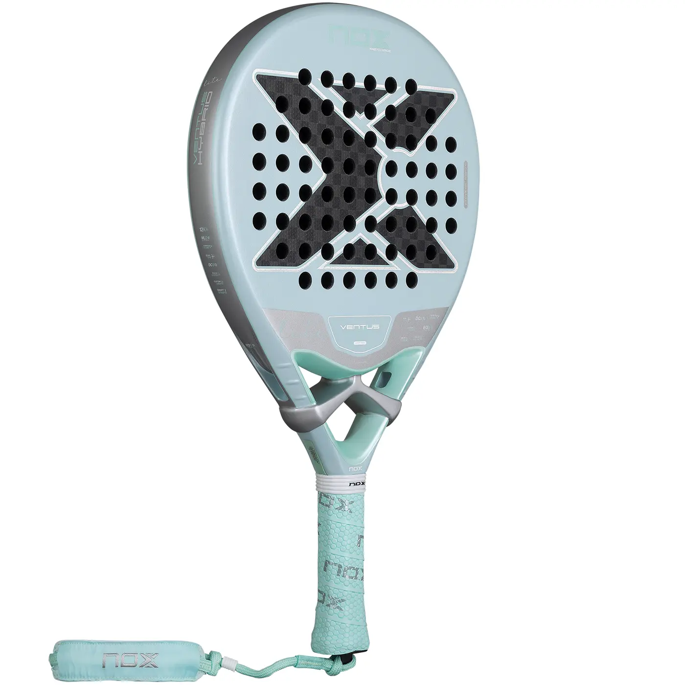 Pala Padel NOX Ventus Hybrid Lite 12K Victoria Iglesias 2026 - Imagen 3